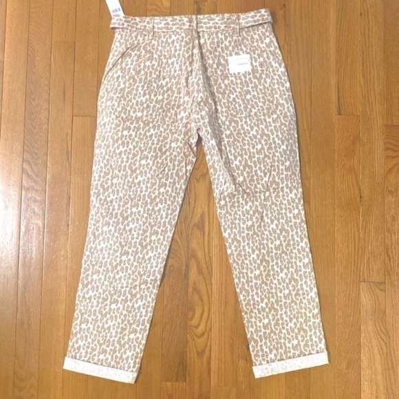 NWT Anthropologie the wanderer size 27 petite belted straight leg utility pants - Picture 11 of 11